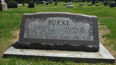 SCHMIDT BURKE, VELMA - Delaware County, Iowa | VELMA SCHMIDT BURKE 