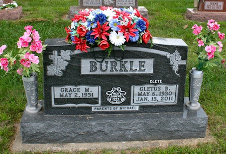 BURKLE, CLETUS B. - Delaware County, Iowa | CLETUS B. BURKLE 