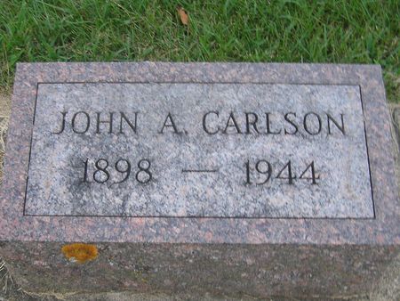 CARLSON, JOHN A. - Delaware County, Iowa | JOHN A. CARLSON 