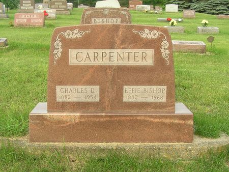 BISHOP CARPENTER, EFFIE - Delaware County, Iowa | EFFIE BISHOP CARPENTER 