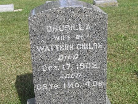 CHILDS, DRUSILLA - Delaware County, Iowa | DRUSILLA CHILDS 
