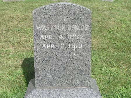 CHILDS, WATTSON - Delaware County, Iowa | WATTSON CHILDS 