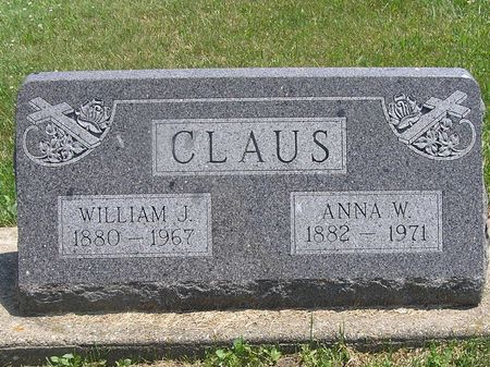 CLAUS, WILLIAM - Delaware County, Iowa | WILLIAM CLAUS 