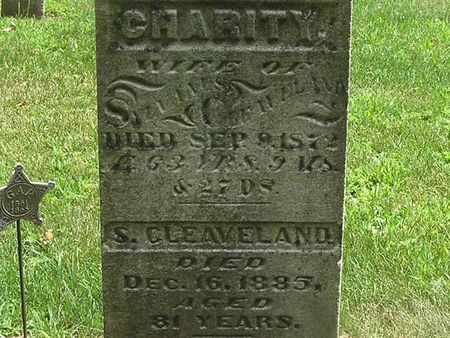 CLEAVELAND, CHARITY - Delaware County, Iowa | CHARITY CLEAVELAND 