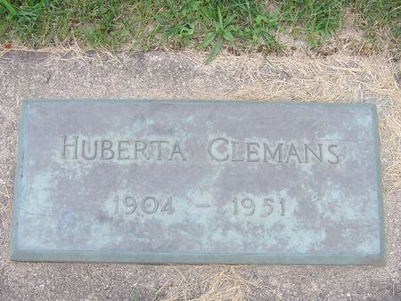 CLEMANS, HUBERTA - Delaware County, Iowa | HUBERTA CLEMANS 