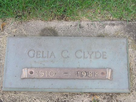 CLYDE, GELIA C. - Delaware County, Iowa | GELIA C. CLYDE 