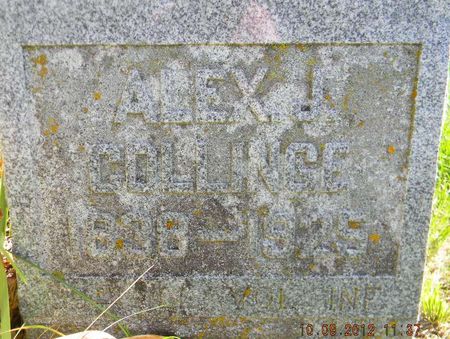 COLLINGE, ALEXANDER J. - Delaware County, Iowa | ALEXANDER J. COLLINGE 