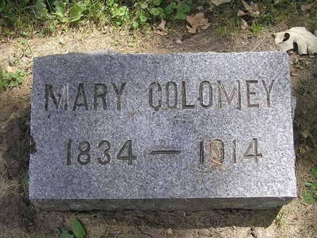 COLOMEY, MARY - Delaware County, Iowa | MARY COLOMEY 