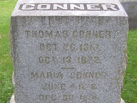 CONNER, MARIA - Delaware County, Iowa | MARIA CONNER 