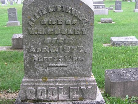 STEWART COOLEY, ALLIE L. - Delaware County, Iowa | ALLIE L. STEWART COOLEY 