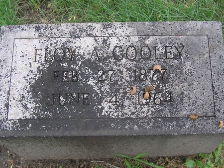 COOLEY, FLOY A. - Delaware County, Iowa | FLOY A. COOLEY 