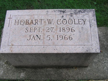 COOLEY, HOBART W. - Delaware County, Iowa | HOBART W. COOLEY 