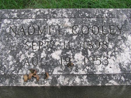 COOLEY, NAOMI L. - Delaware County, Iowa | NAOMI L. COOLEY 