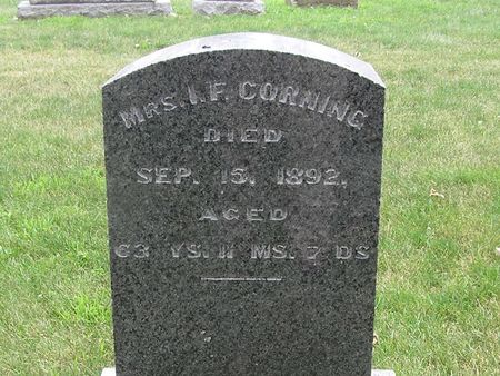 CORNING, MRS. I F. - Delaware County, Iowa | MRS. I F. CORNING 