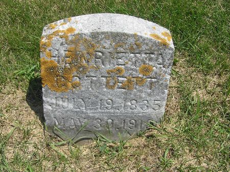 COTTETT, HENRIETTA - Delaware County, Iowa | HENRIETTA COTTETT 