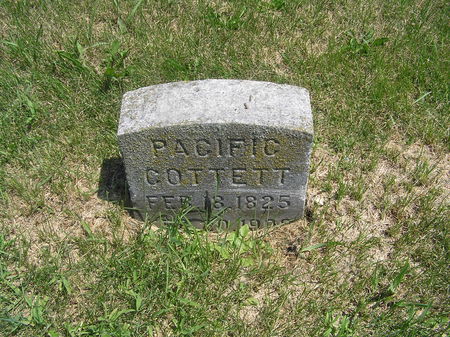 COTTETT, PACIFIC - Delaware County, Iowa | PACIFIC COTTETT 