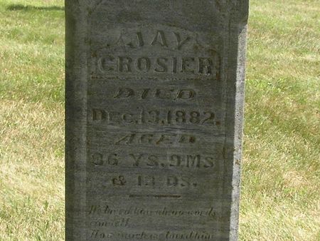 CROSIER, JAY - Delaware County, Iowa | JAY CROSIER 