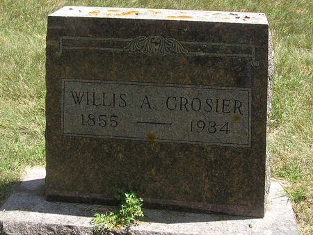 CROSIER, WILLIS A. - Delaware County, Iowa | WILLIS A. CROSIER 