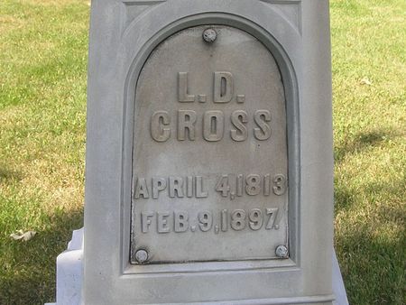 CROSS, L. D. - Delaware County, Iowa | L. D. CROSS 