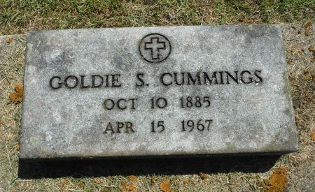 CUMMINGS, GOLDIE S. - Delaware County, Iowa | GOLDIE S. CUMMINGS 