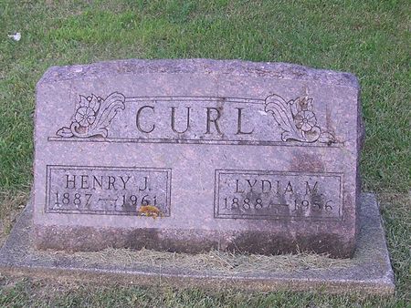 CURL, LYDIA M. - Delaware County, Iowa | LYDIA M. CURL 