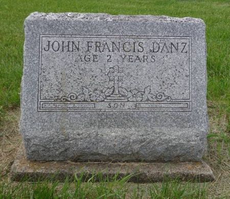 DANZ, JOHN FRANCIS - Delaware County, Iowa | JOHN FRANCIS DANZ 