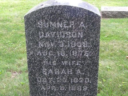 DAVIDSON, SUMNER A. - Delaware County, Iowa | SUMNER A. DAVIDSON 