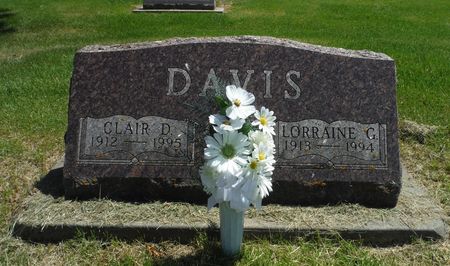 ELLWANGER DAVIS, LORRAINE GERTRUDE - Delaware County, Iowa | LORRAINE GERTRUDE ELLWANGER DAVIS 