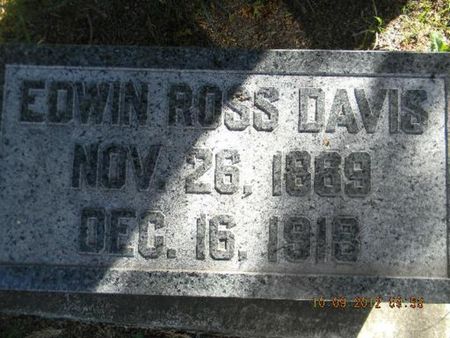 DAVIS, EDWIN ROSS - Delaware County, Iowa | EDWIN ROSS DAVIS 