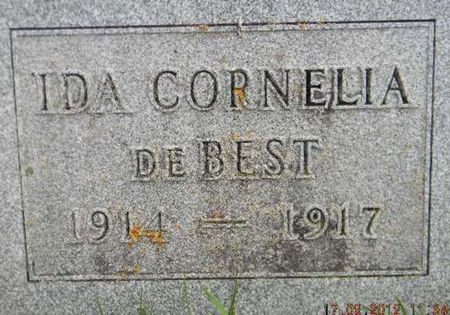 DE BEST, IDA CORNELIA - Delaware County, Iowa | IDA CORNELIA DE BEST 