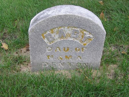 DENTON, DAU. - Delaware County, Iowa | DAU. DENTON 