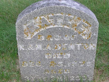 DENTON, KATE E. - Delaware County, Iowa | KATE E. DENTON 