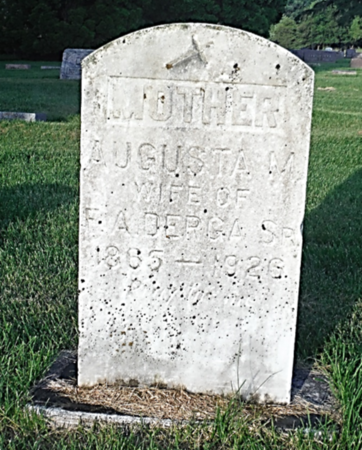 STEVA DERGA, AUGUSTA M. - Delaware County, Iowa | AUGUSTA M. STEVA DERGA 