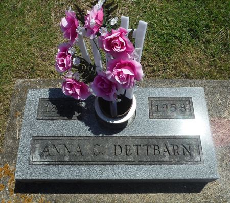 DETTBARN, ANNA CAROLINE - Delaware County, Iowa | ANNA CAROLINE DETTBARN 