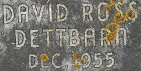 DETTBARN, DAVID ROSS - Delaware County, Iowa | DAVID ROSS DETTBARN 