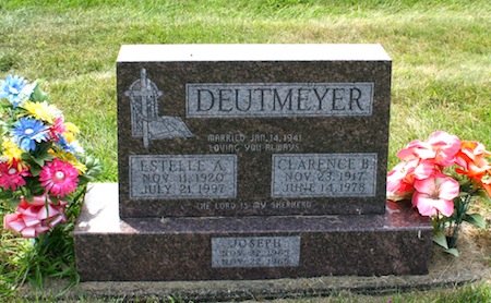 DEUTMEYER, ESTELLE A. - Delaware County, Iowa | ESTELLE A. DEUTMEYER 