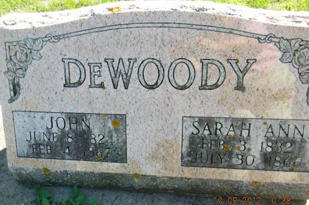DE WOODY, JOHN - Delaware County, Iowa | JOHN DE WOODY 