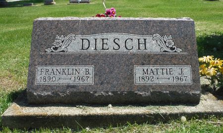 DIESCH, MATTIE J. - Delaware County, Iowa | MATTIE J. DIESCH 