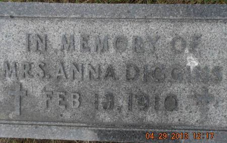 DIGGINS, ANNA - Delaware County, Iowa | ANNA DIGGINS 