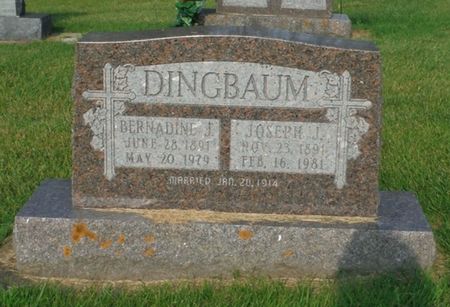DINGBAUM, BERNADINE J. - Delaware County, Iowa | BERNADINE J. DINGBAUM 