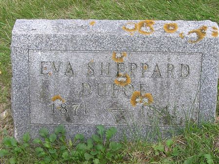 DUFOE, EVA SHEPPARD - Delaware County, Iowa | EVA SHEPPARD DUFOE 