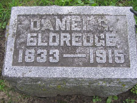 ELDREDGE, DANIEL G. - Delaware County, Iowa | DANIEL G. ELDREDGE 