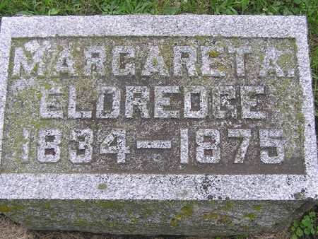 ELDREDGE, MARGARET A. - Delaware County, Iowa | MARGARET A. ELDREDGE 