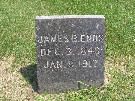 ENOS, JAMES B. - Delaware County, Iowa | JAMES B. ENOS 
