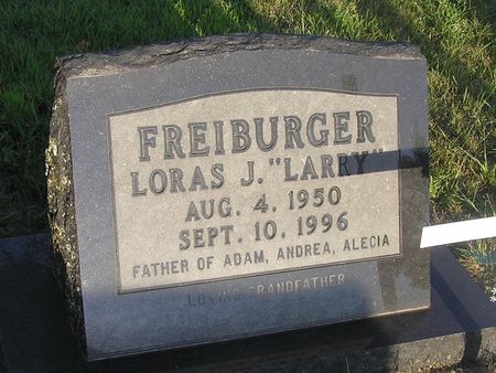 FREIBURGER, LORAS J. - Delaware County, Iowa | LORAS J. FREIBURGER 
