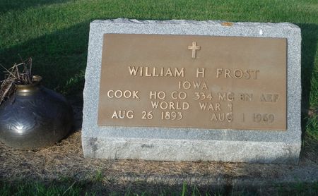 FROST, WILLIAM H. - Delaware County, Iowa | WILLIAM H. FROST 