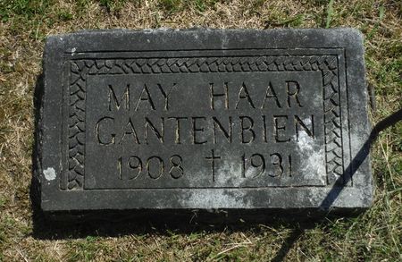 HAAR GANTENBIEN, MAY - Delaware County, Iowa | MAY HAAR GANTENBIEN 