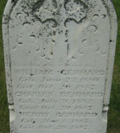 GEBHARD, CHARLES - Delaware County, Iowa | CHARLES GEBHARD 