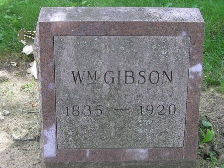 GIBSON, WILLIAM - Delaware County, Iowa | WILLIAM GIBSON 