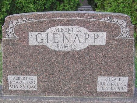 GIENAPP, ALBERT - Delaware County, Iowa | ALBERT GIENAPP 
